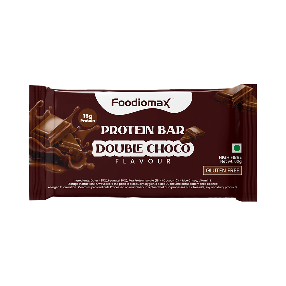 Foodiomax Protien Bar (60gm Each) Assorted - Image 8