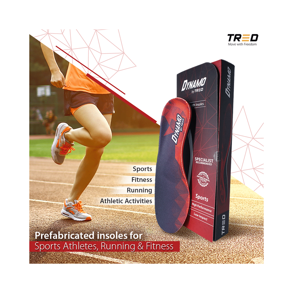Tred Dynamo Sports and Running  Insole Medium - Image 5