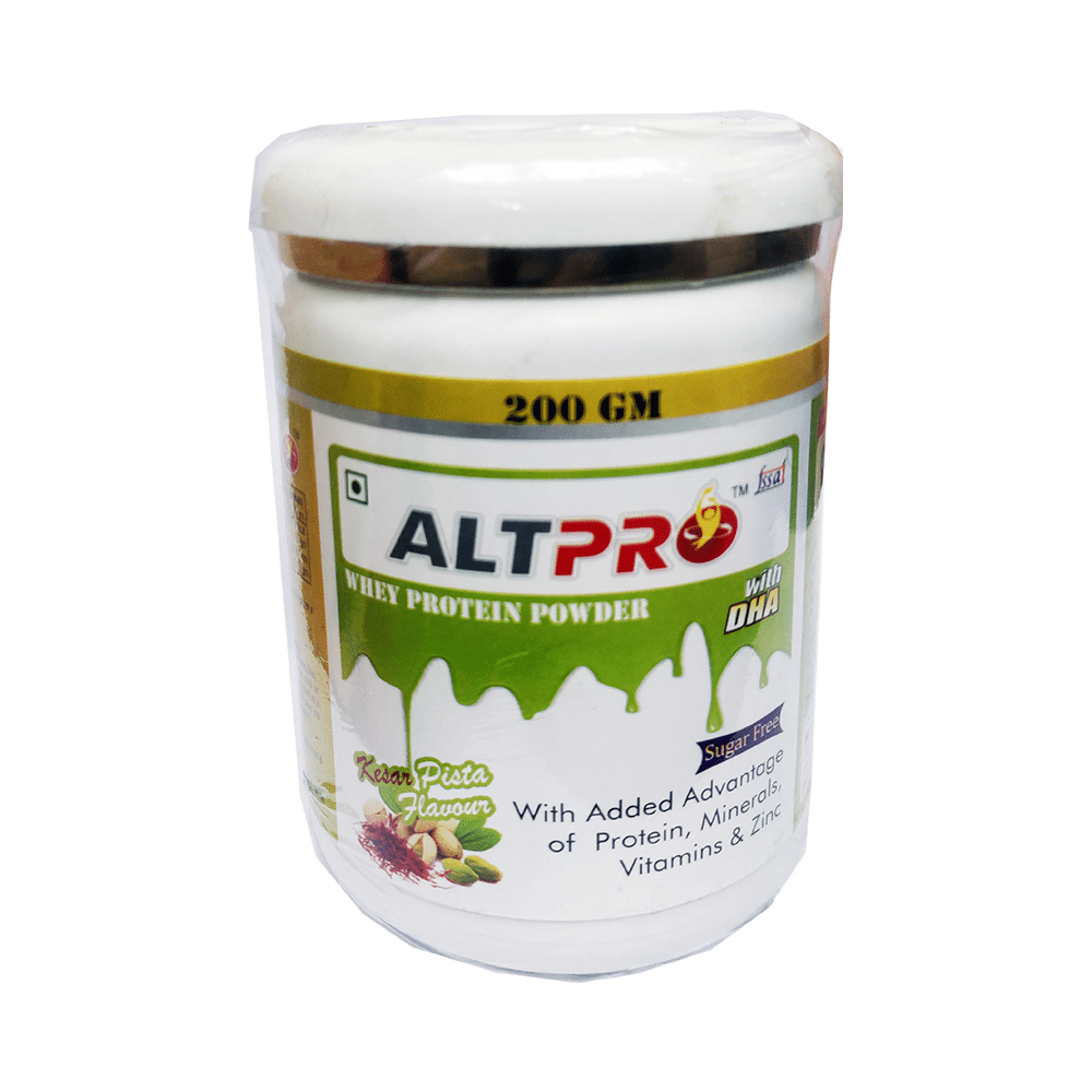 Altpro Kesar Pista Sugar Free Whey Protein Powder - Image 1