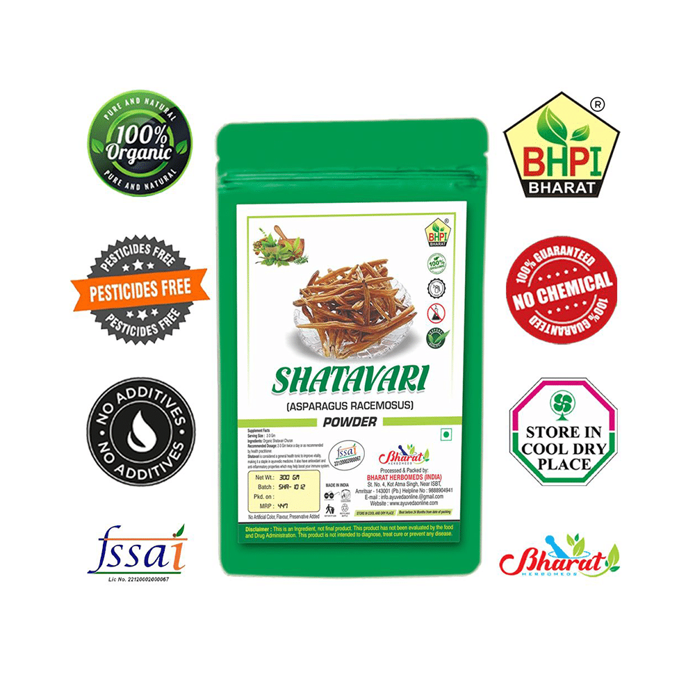 BHPI Bharat Shatavari (Asparagus Racemosus) Powder - Image 2