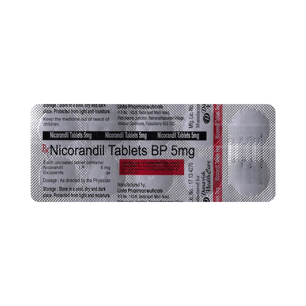 Danavish Nicorandil 5mg Tablet - Image 3