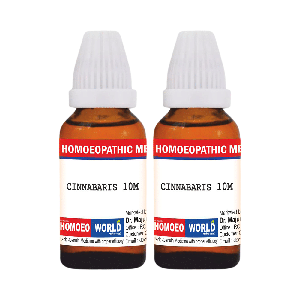 Dr. Majumder Homeo World Cinnabaris Dilution (30ml Each) 10M - Image 1