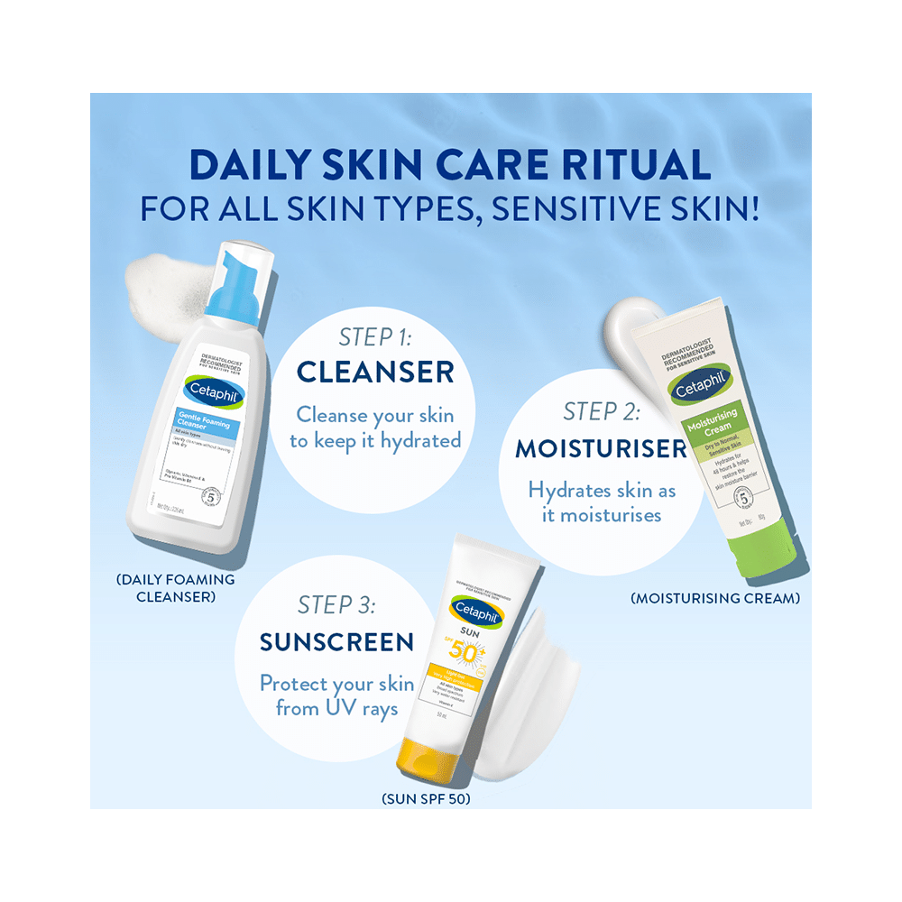 Cetaphil Gentle Foaming Cleanser with Glycerin & Vitamin E | For All Skin Types - Image 7