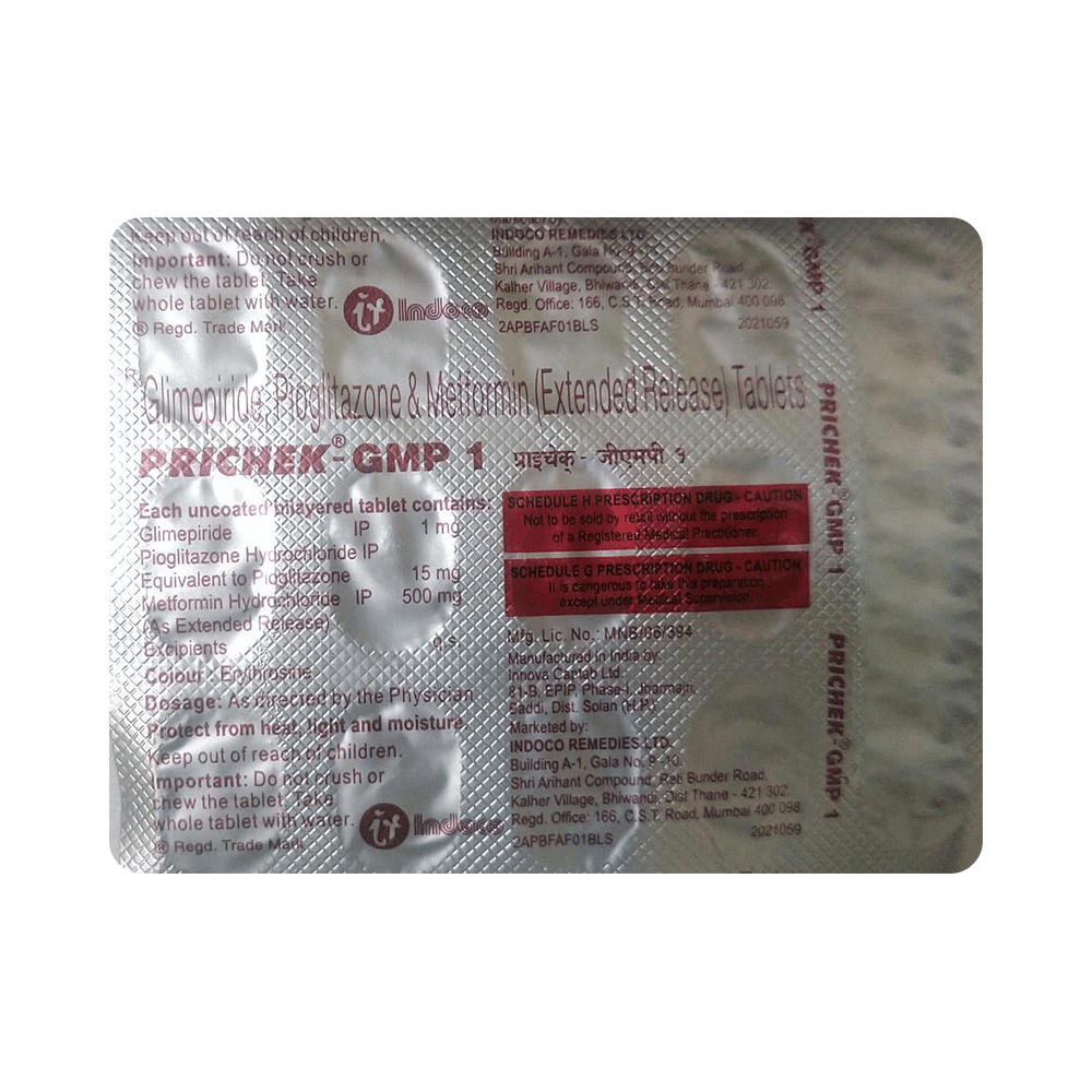 Prichek-GMP 1 Tablet ER
