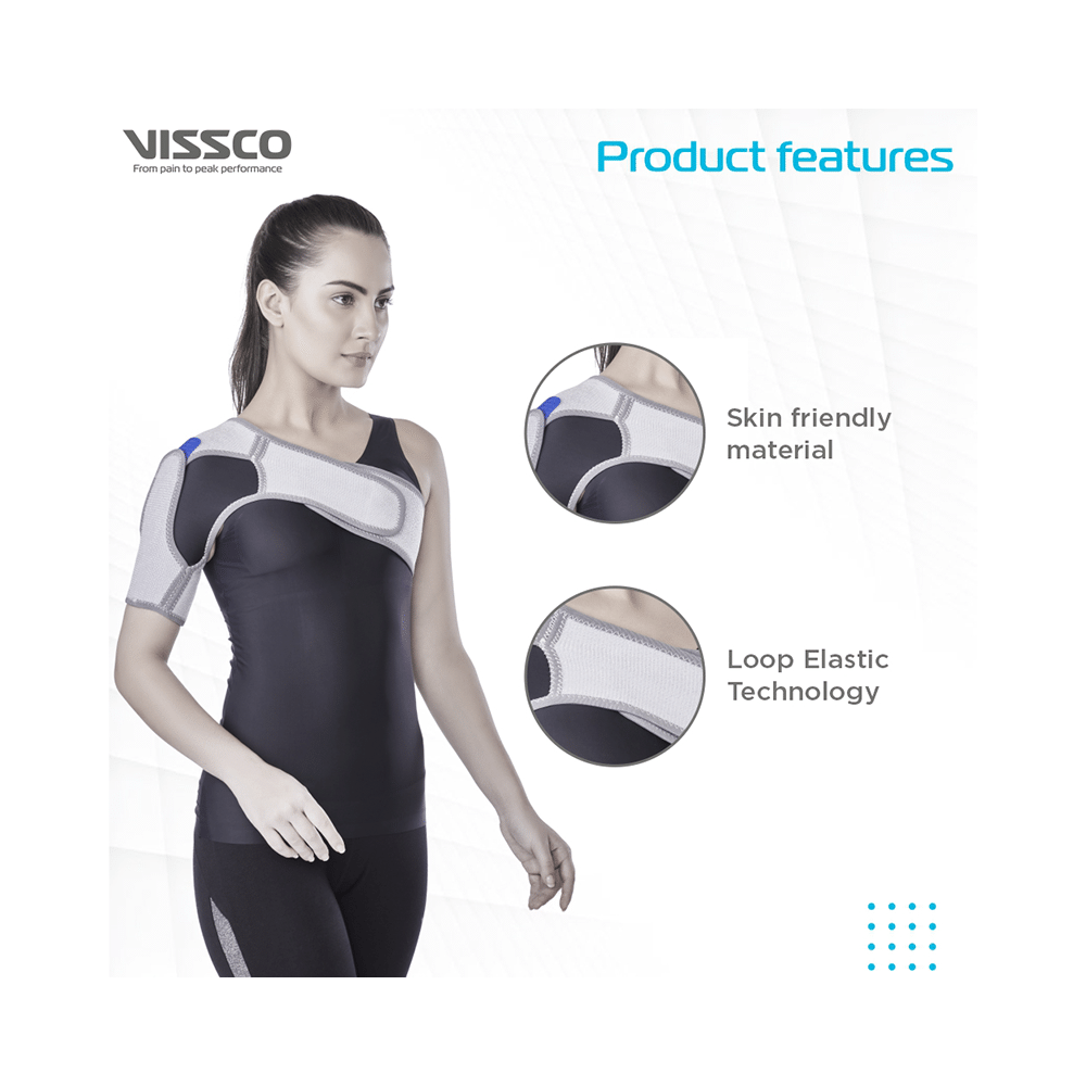Vissco Shoulder Support With Adjustable Stretchable Strap XL - Image 4