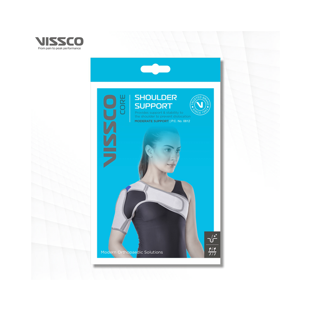 Vissco Shoulder Support With Adjustable Stretchable Strap XL - Image 6