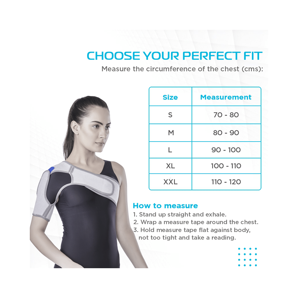 Vissco Shoulder Support With Adjustable Stretchable Strap XL - Image 2