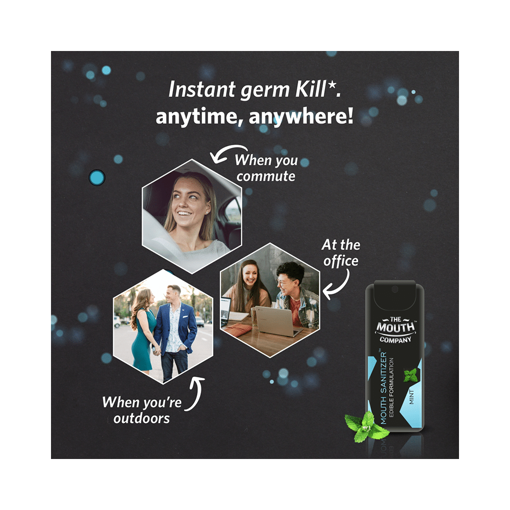 The Mouth Company Mint Mouth Sanitizer (10ml Each) - Image 6