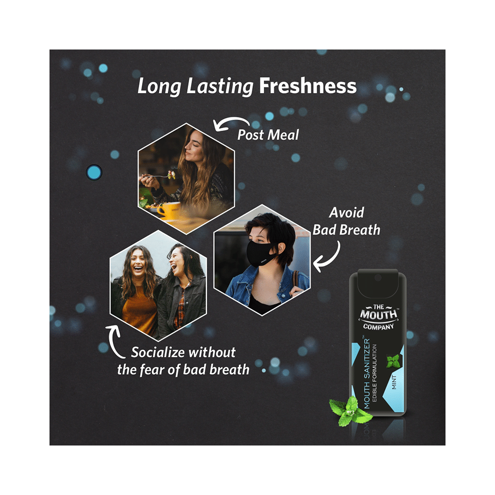 The Mouth Company Mint Mouth Sanitizer (10ml Each) - Image 7