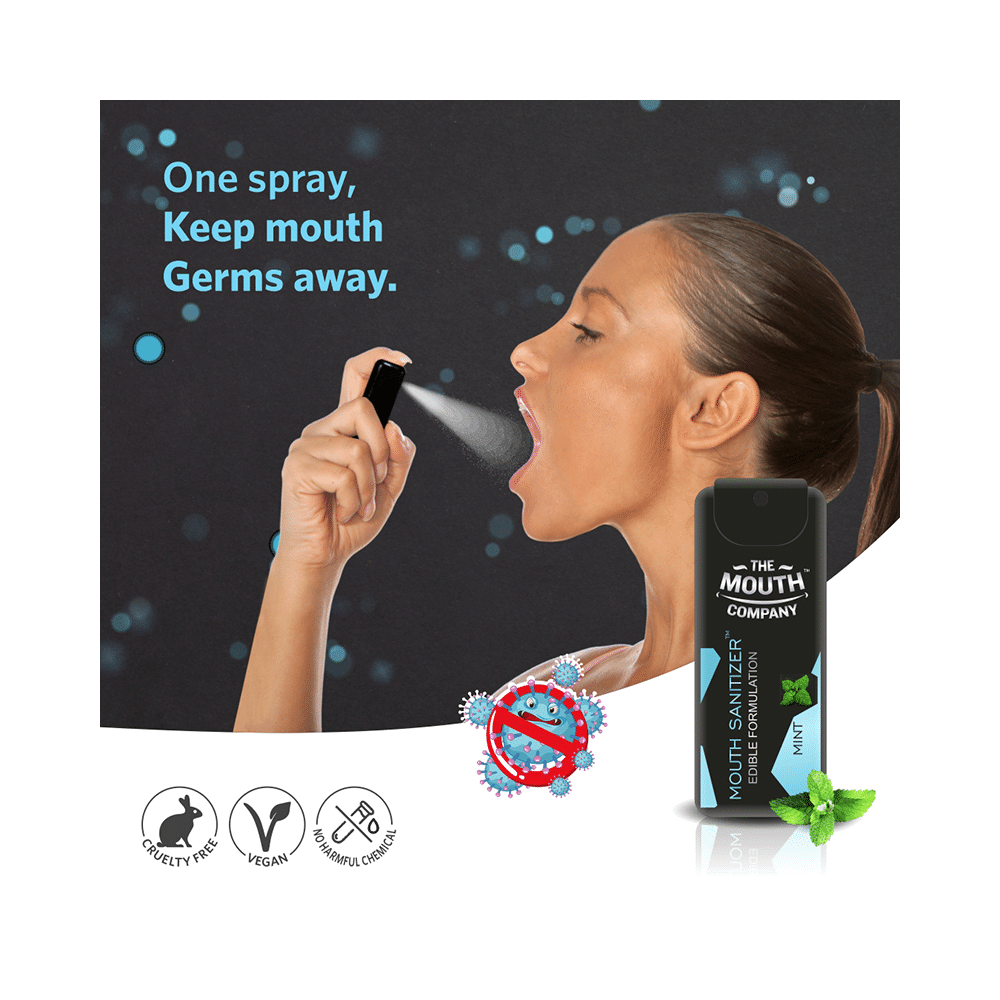 The Mouth Company Mint Mouth Sanitizer (10ml Each) - Image 4