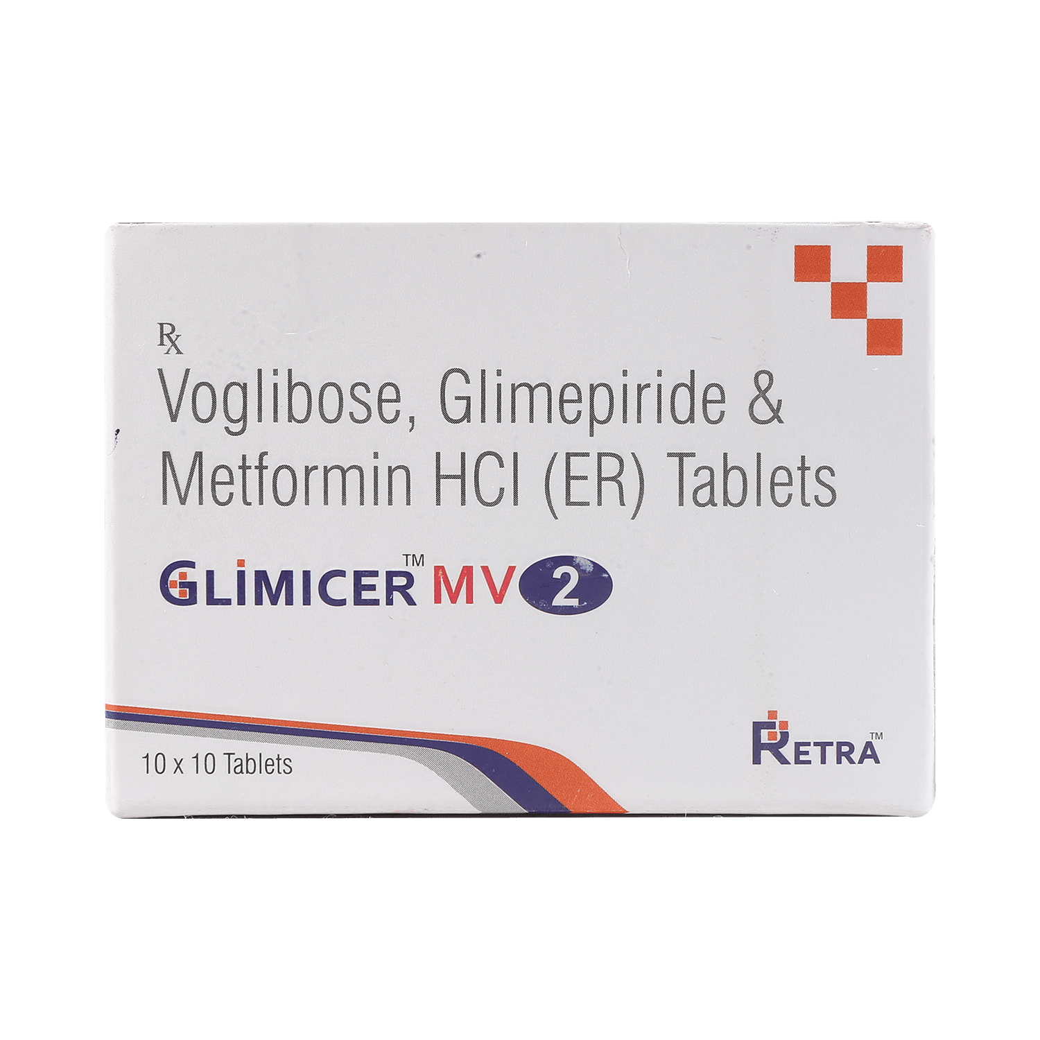 Glimicer MV 2mg/500mg/0.2mg Tablet ER - Image 2