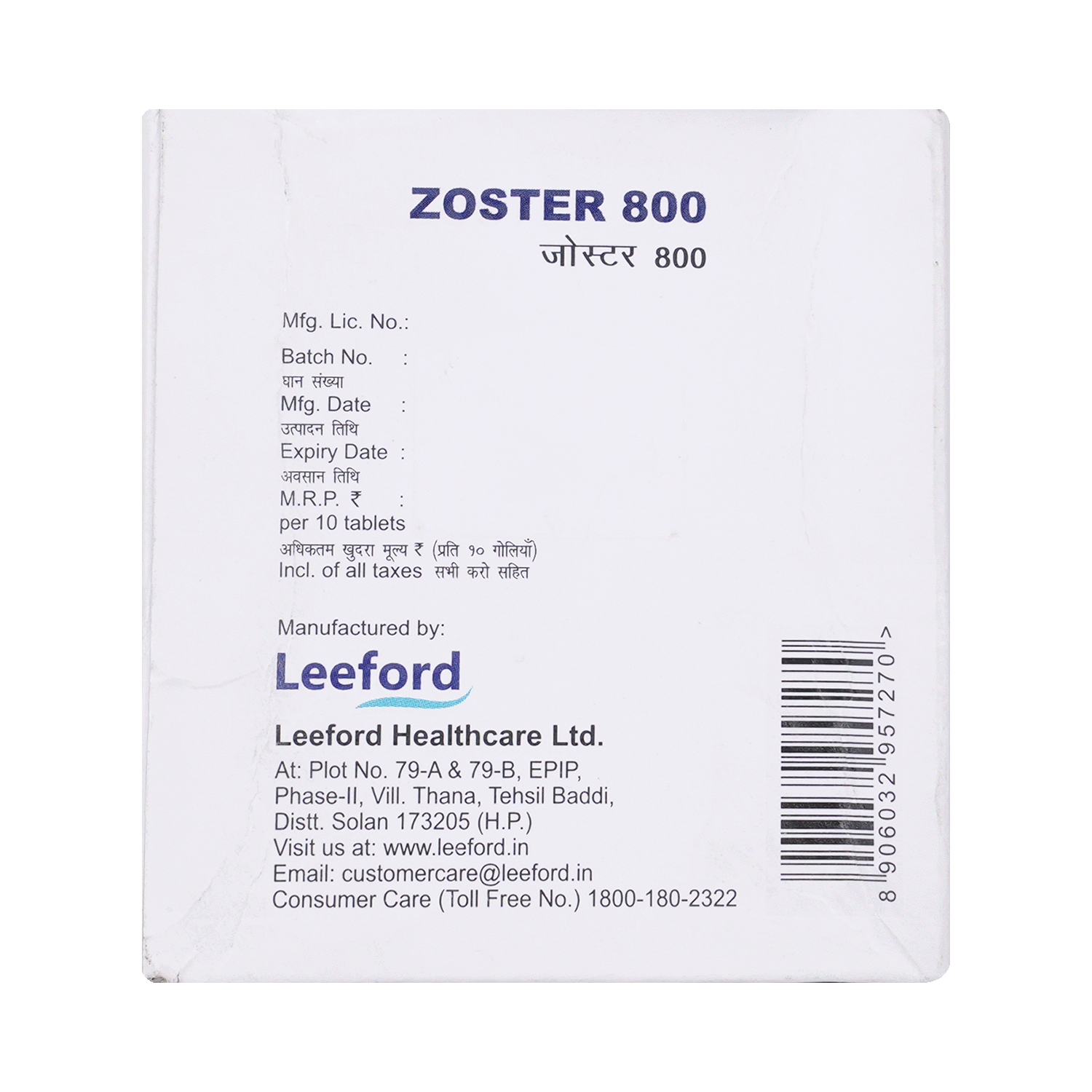 Zoster 800 Tablet - Image 4