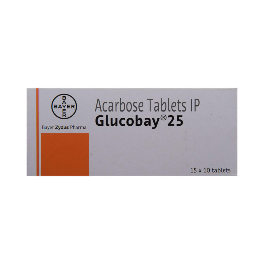 Glucobay 25 Tablet - Image 2