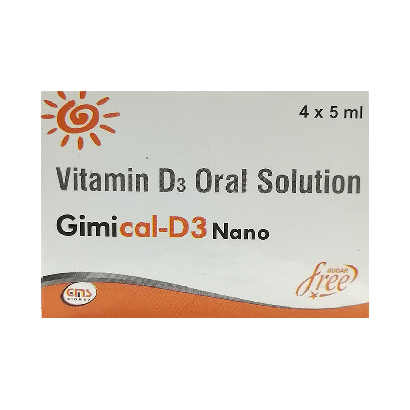 Gimical-D3 Nano Oral Solution Sugar Free