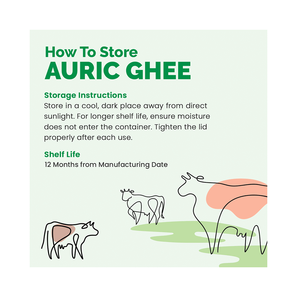 Auric Ceeka Cow Ghee for Boosting Immunity & Energy - Image 8