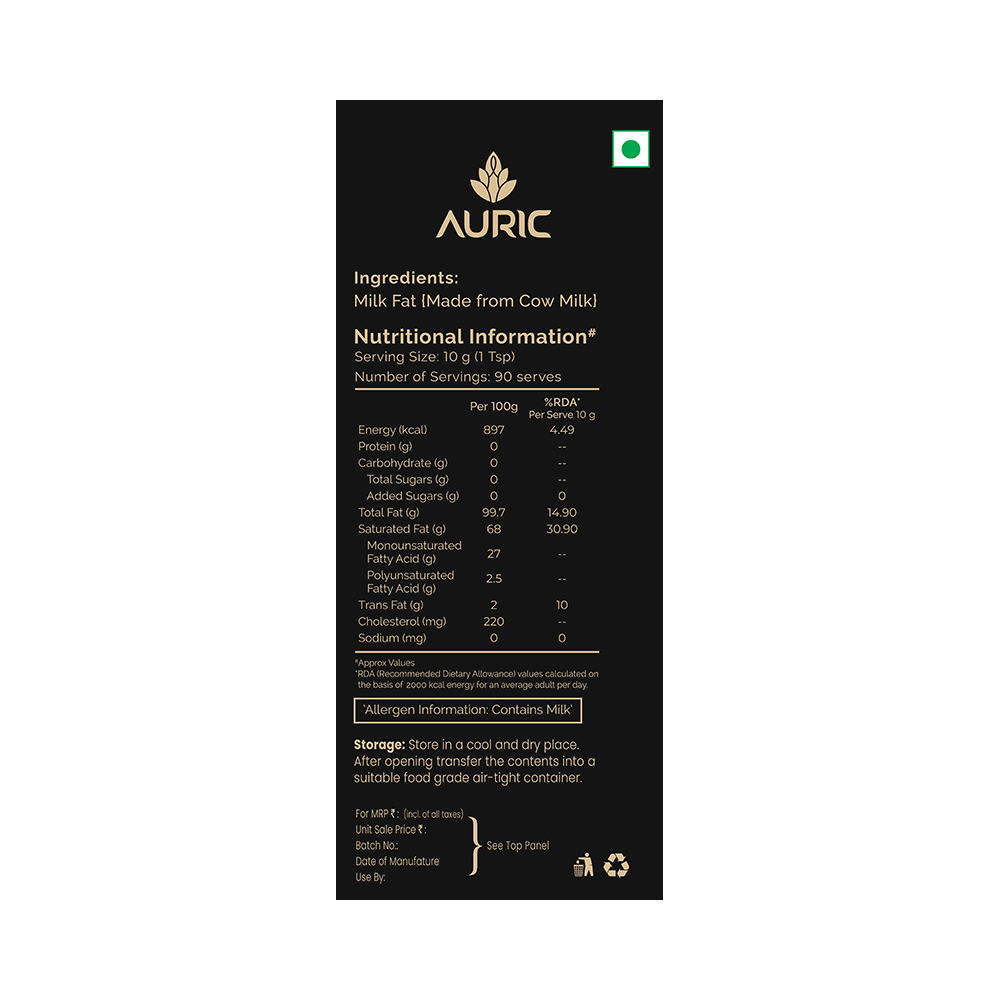 Auric Ceeka Cow Ghee for Boosting Immunity & Energy - Image 3