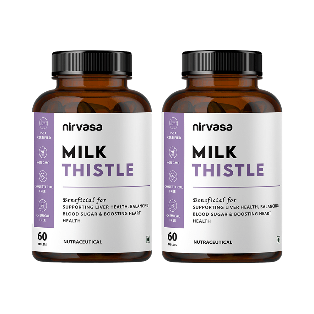 Nirvasa Milk Thistle Tablet (60 Each) - Image 1