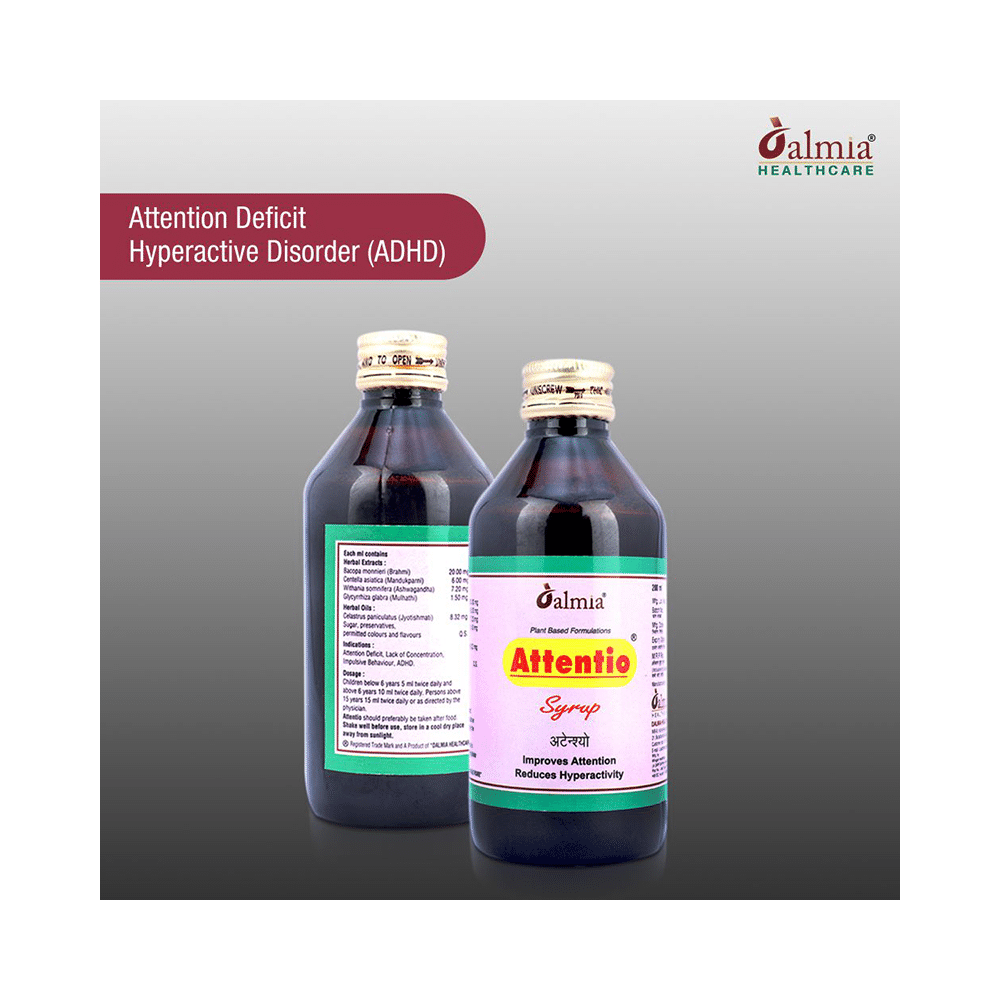 Dalmia Attentio Syrup (200ml Each) - Image 3
