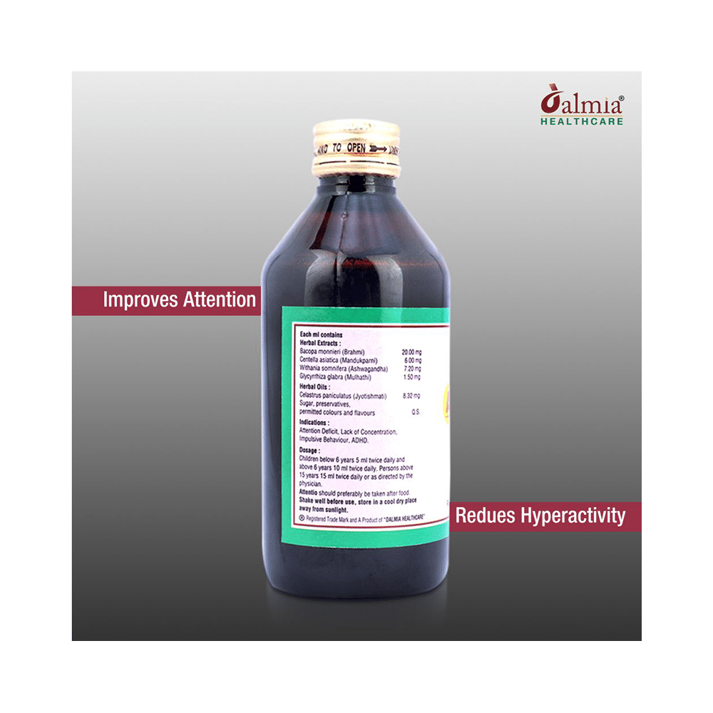 Dalmia Attentio Syrup (200ml Each) - Image 2