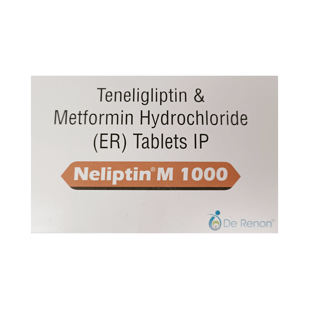 Neliptin M 1000 Tablet ER