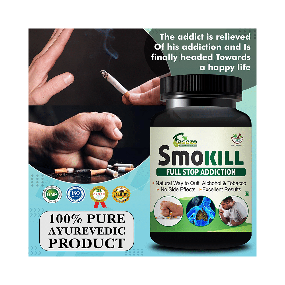 Fasczo Smokill 500mg Capsule - Image 4