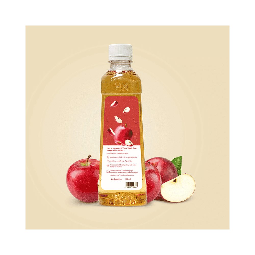 Healthkart Apple Cider Vinegar ACV with Mother | For Weight Loss & Metabolism | No Added Sugar - Image 9