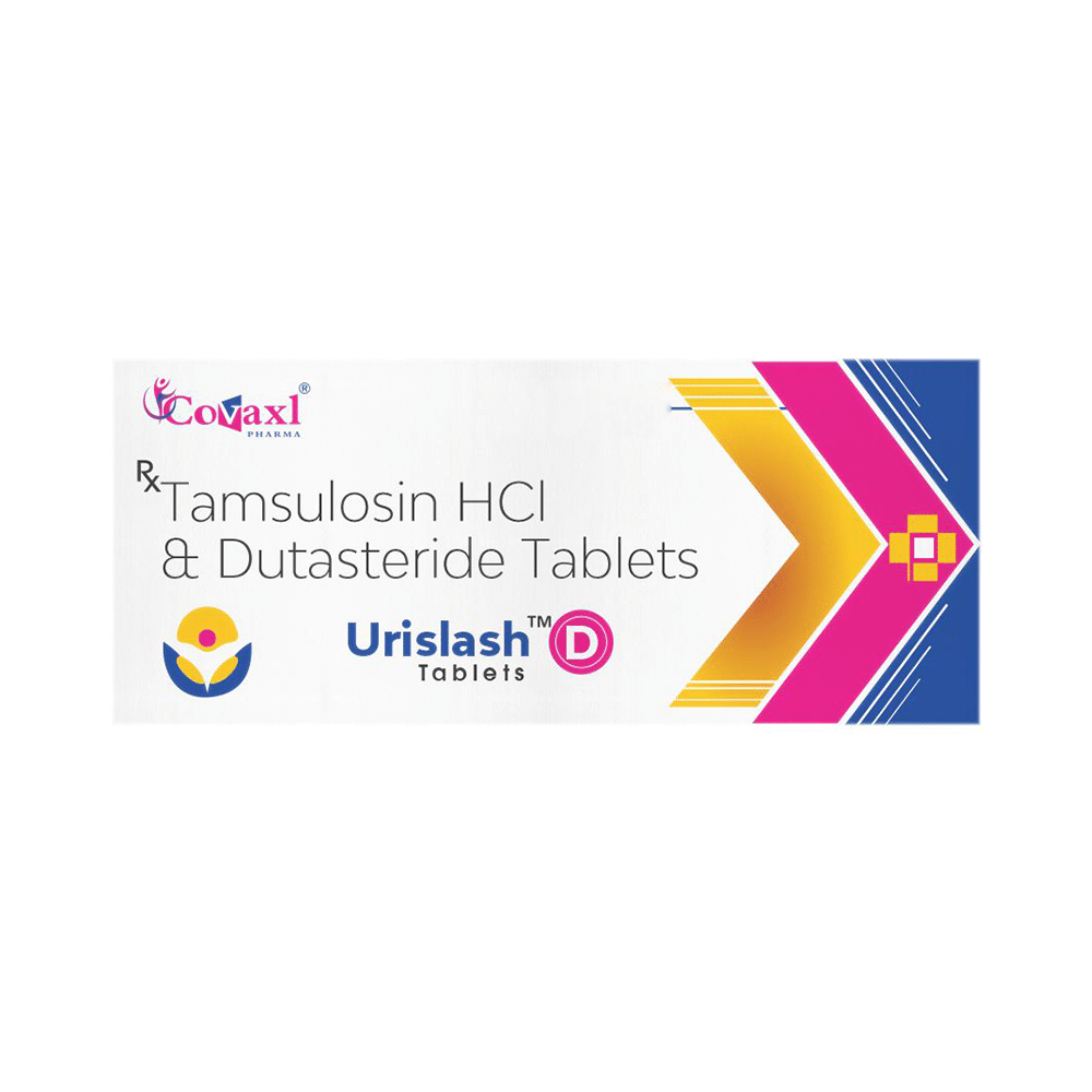 Urislash D 0.4mg/0.5mg Tablet MR - Image 1