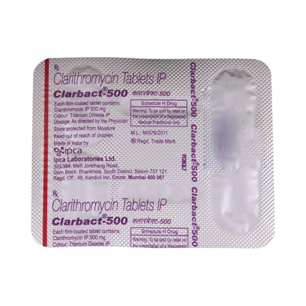 Clarbact 500 Tablet - Image 5