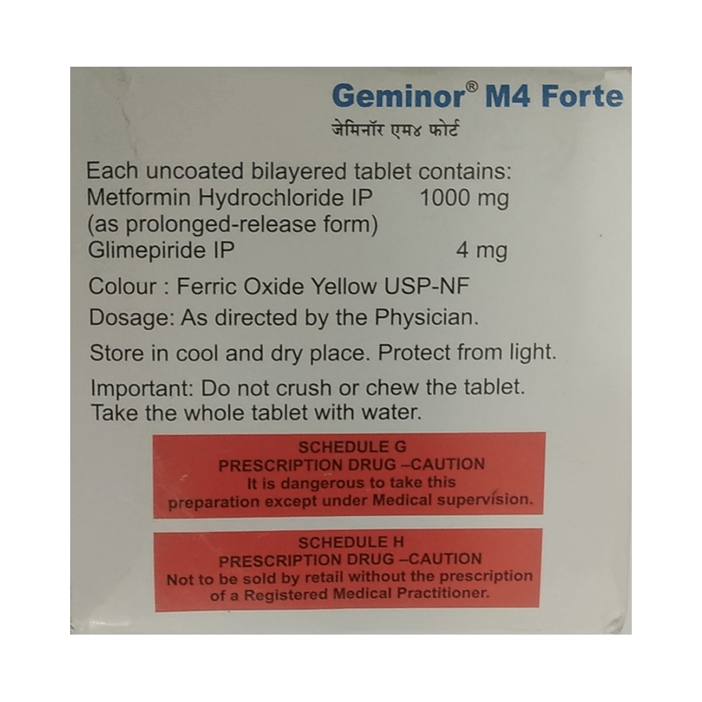Geminor M 4 Forte Tablet PR - Image 2