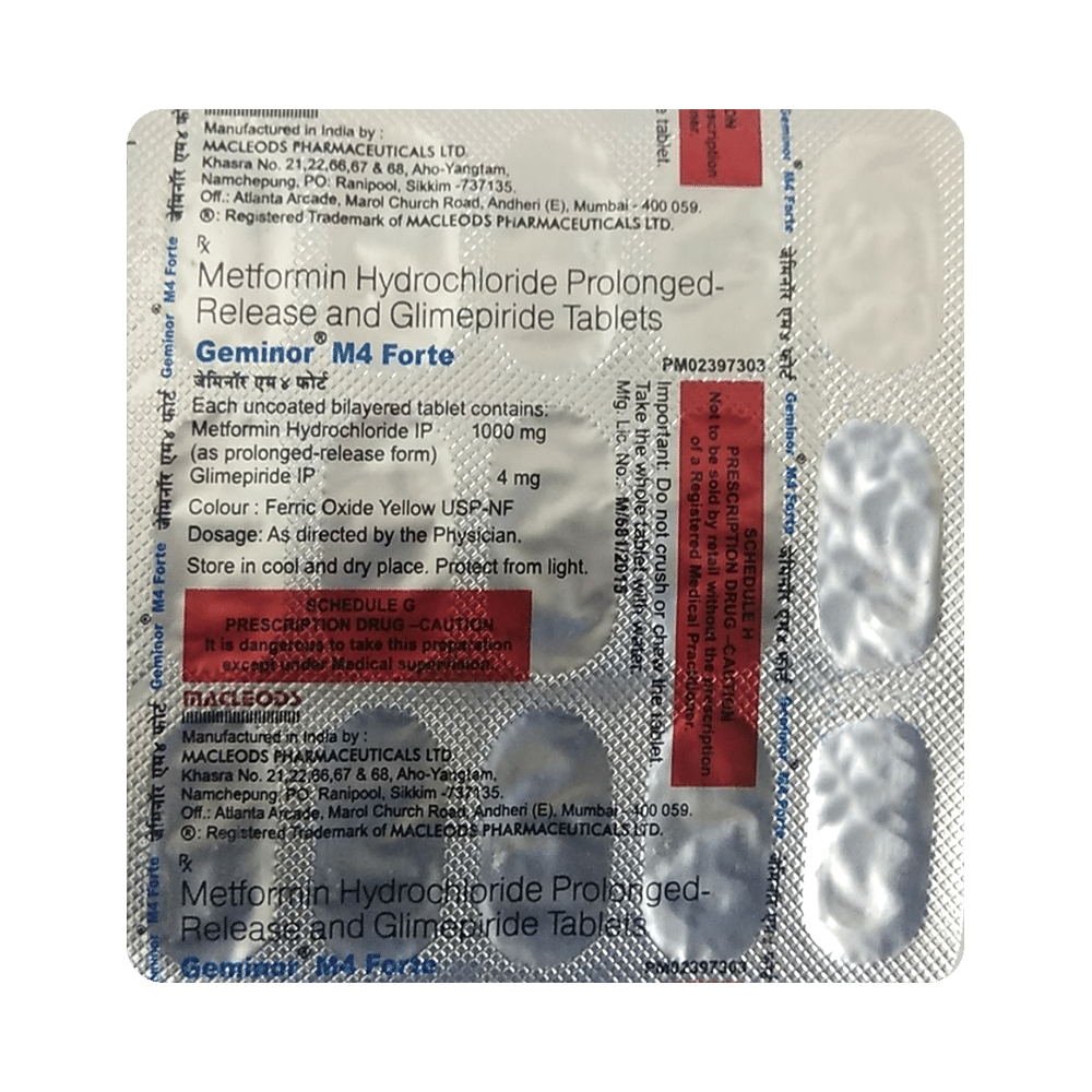 Geminor M 4 Forte Tablet PR - Image 4