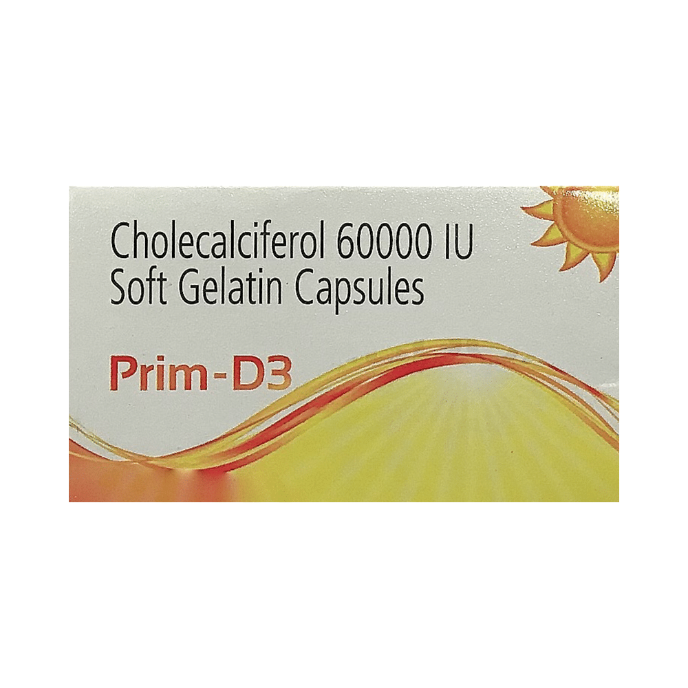 Prim-D3 Soft Gelatin Capsule - Image 1