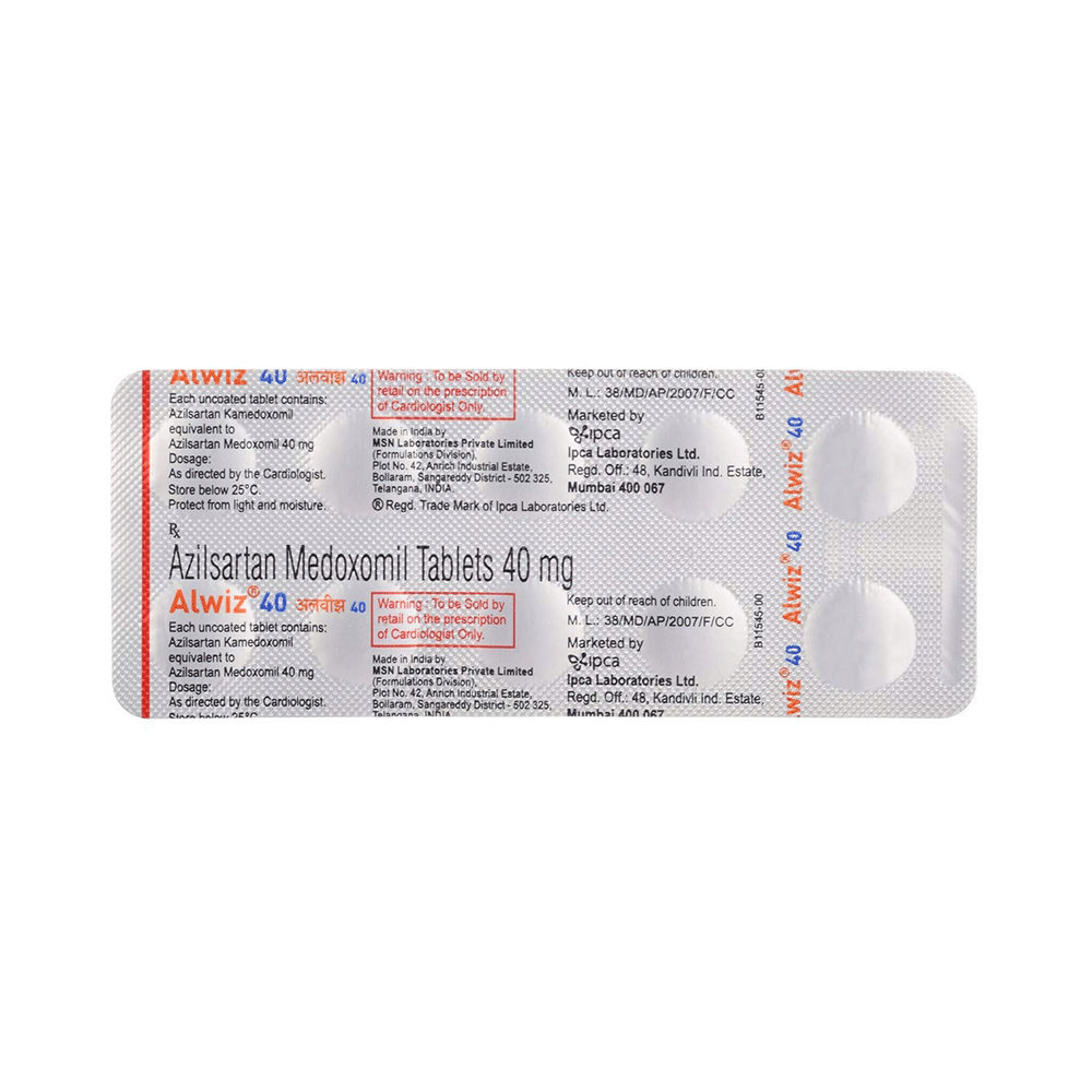 Alwiz 40 Tablet - Image 3