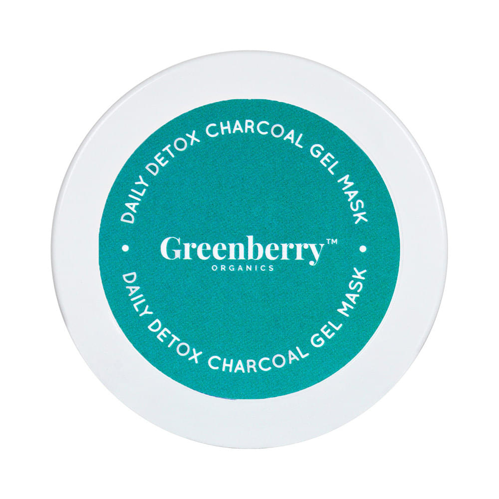 Greenberry Organics Daily Detox Charcoal Gel Mask - Image 4