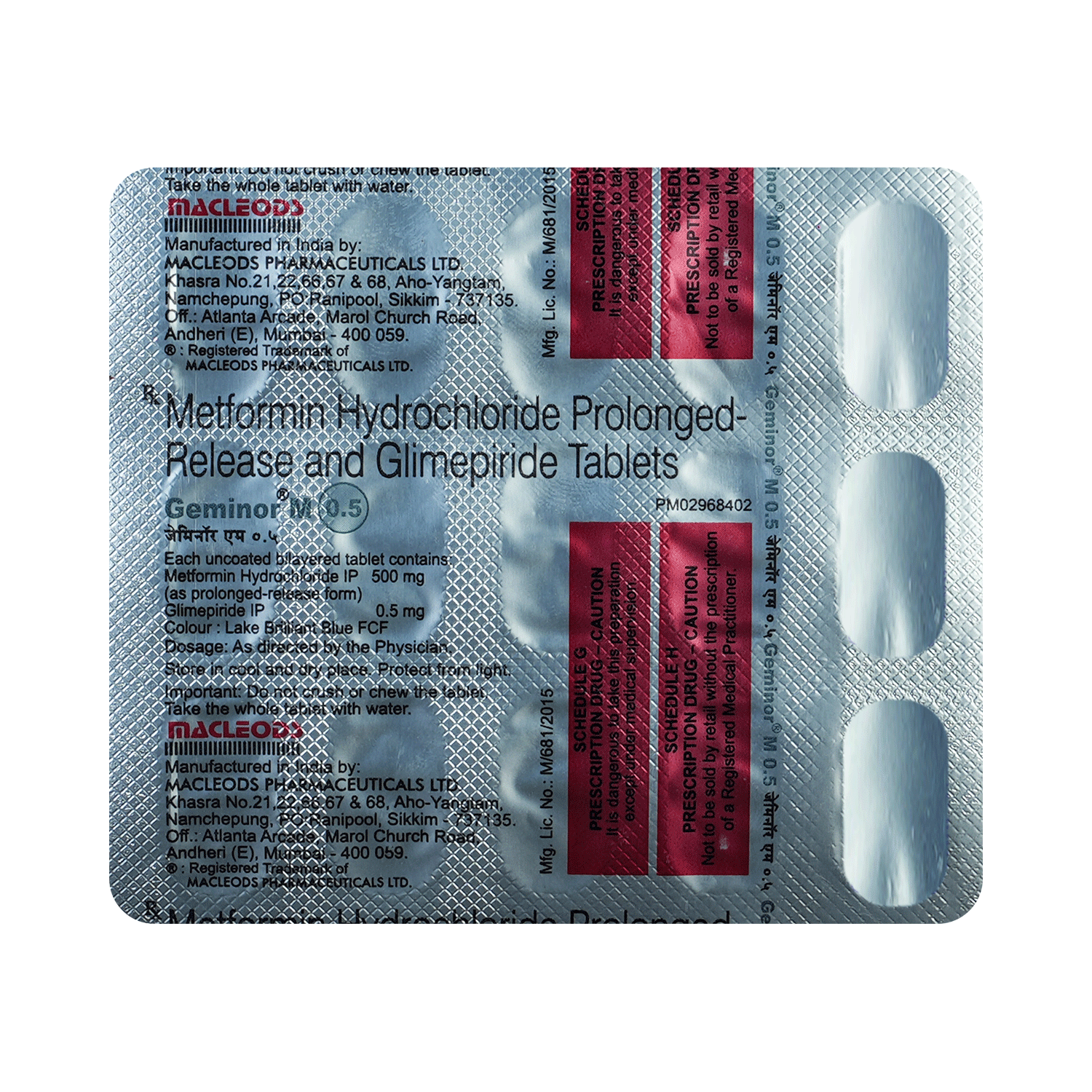 Geminor M 0.5 Tablet PR - Image 6