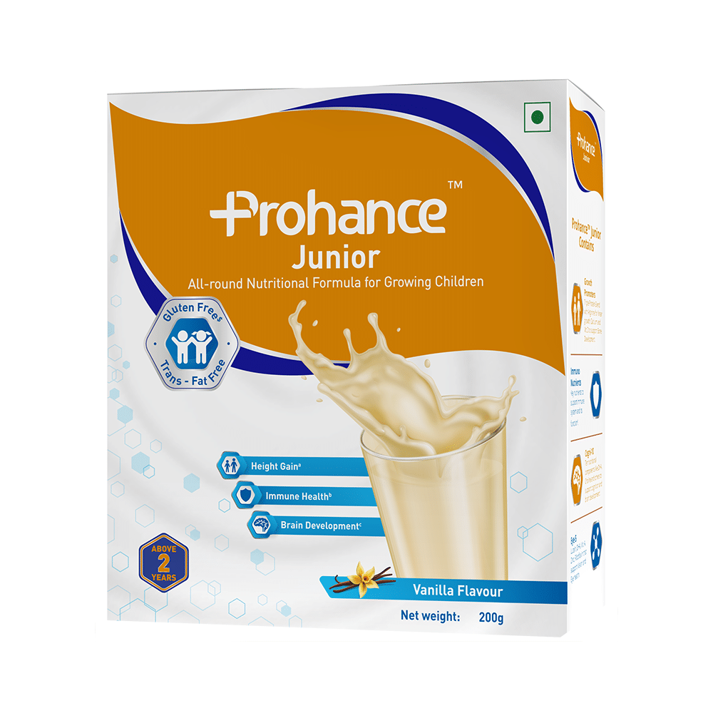 Prohance Junior Formula for Kids' Immunity, Growth & Brain Development | Flavour Refill Vanilla - Image 1