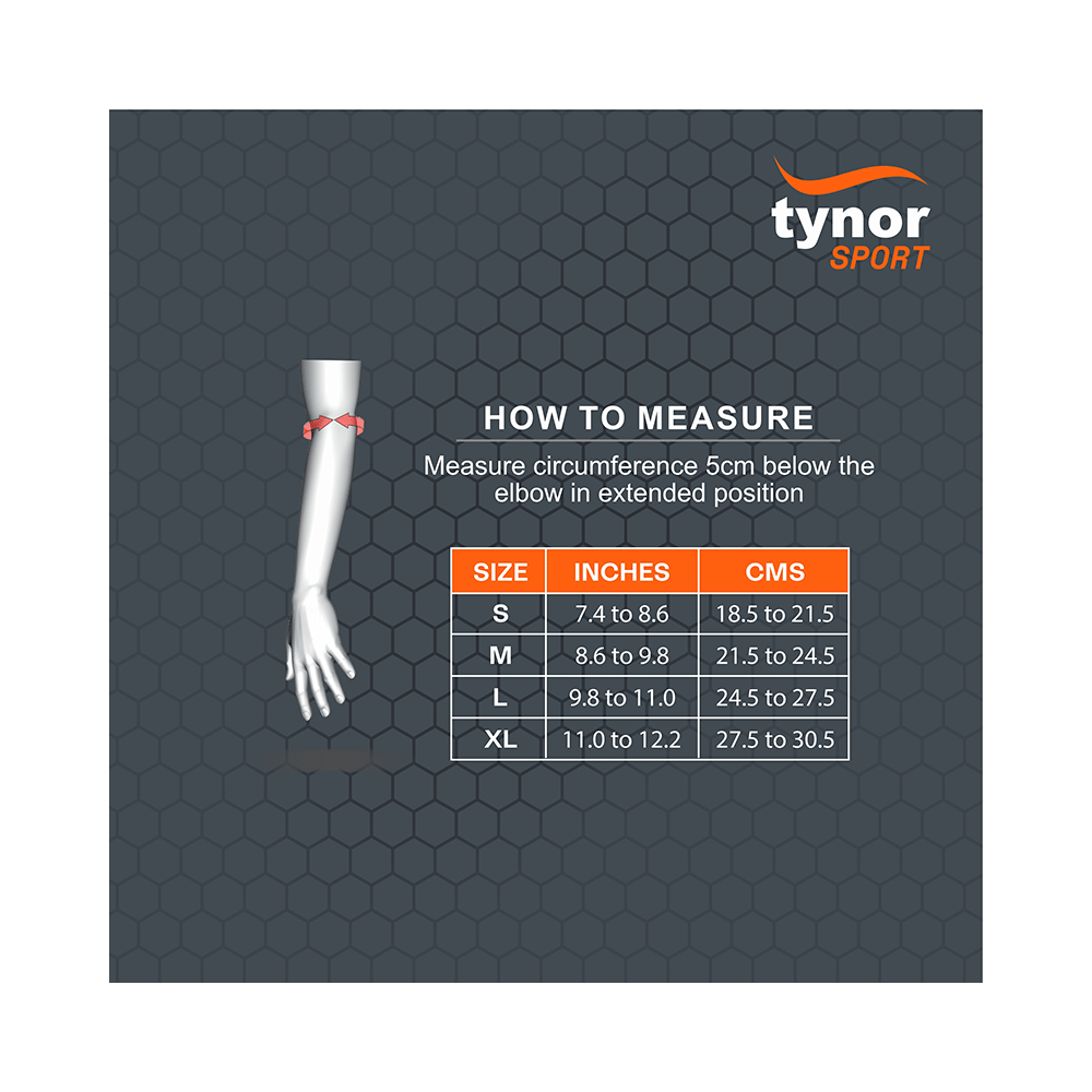 Tynor Elbow Support Air Pro Black & Green XL - Image 4