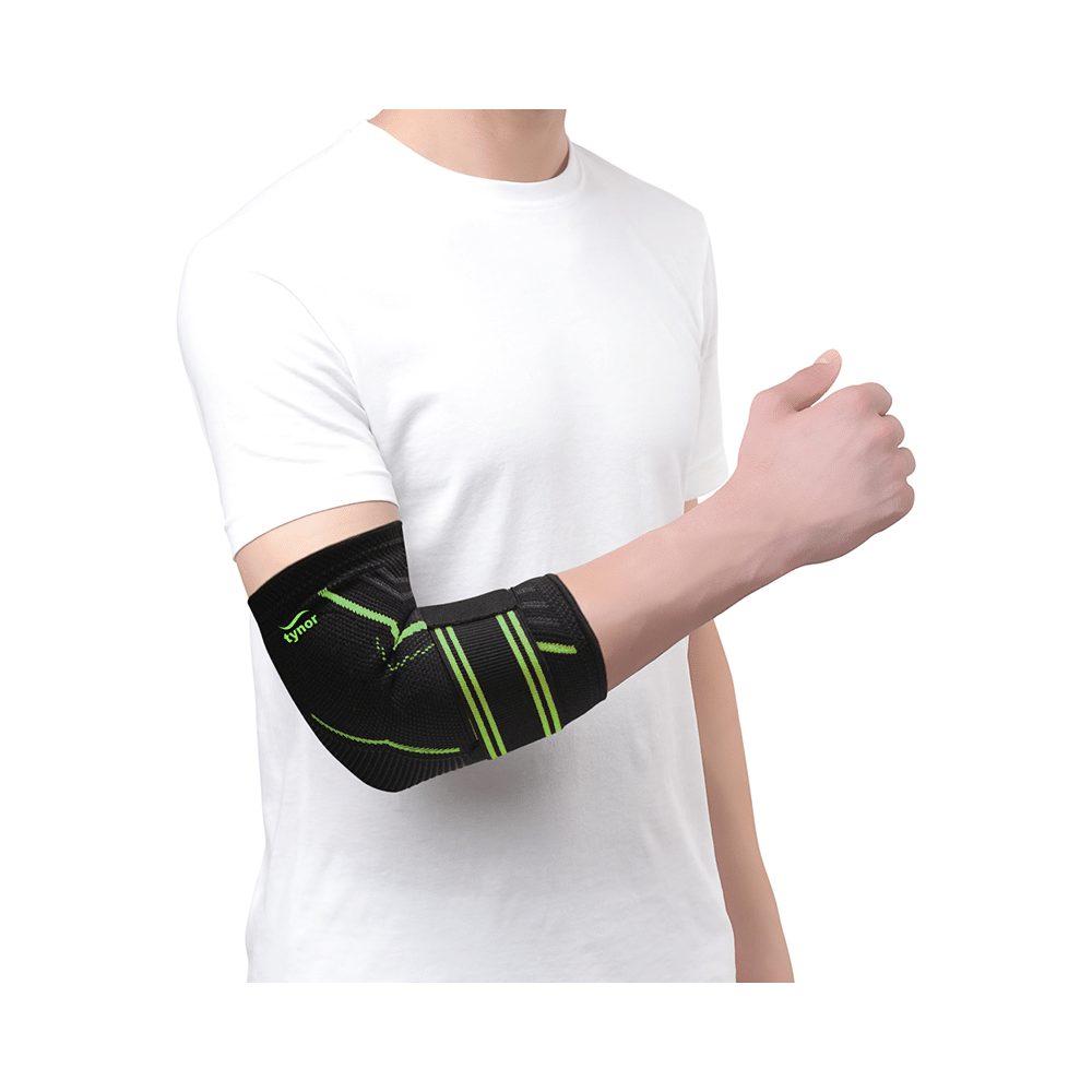 Tynor Elbow Support Air Pro Black & Green XL