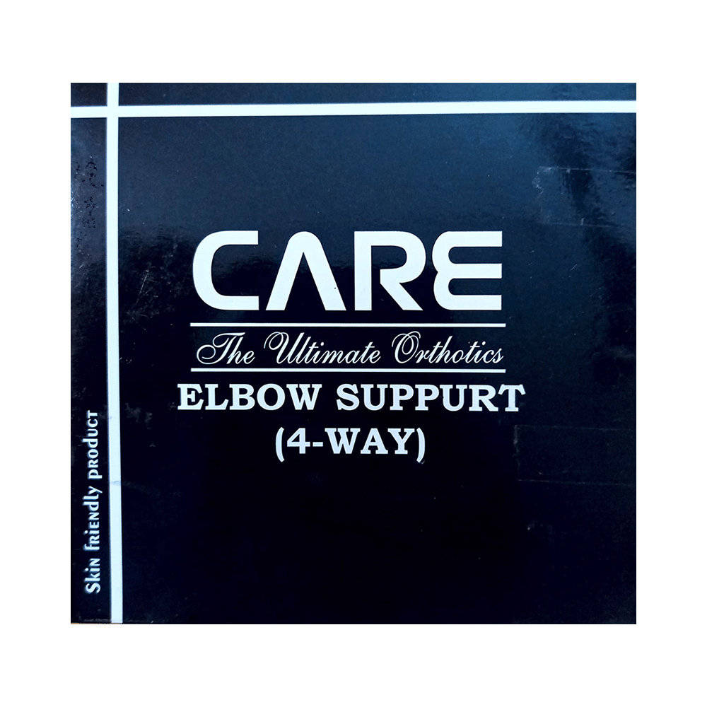 Care Elbow Support Four Way (Pair) Cream Medium - Image 3