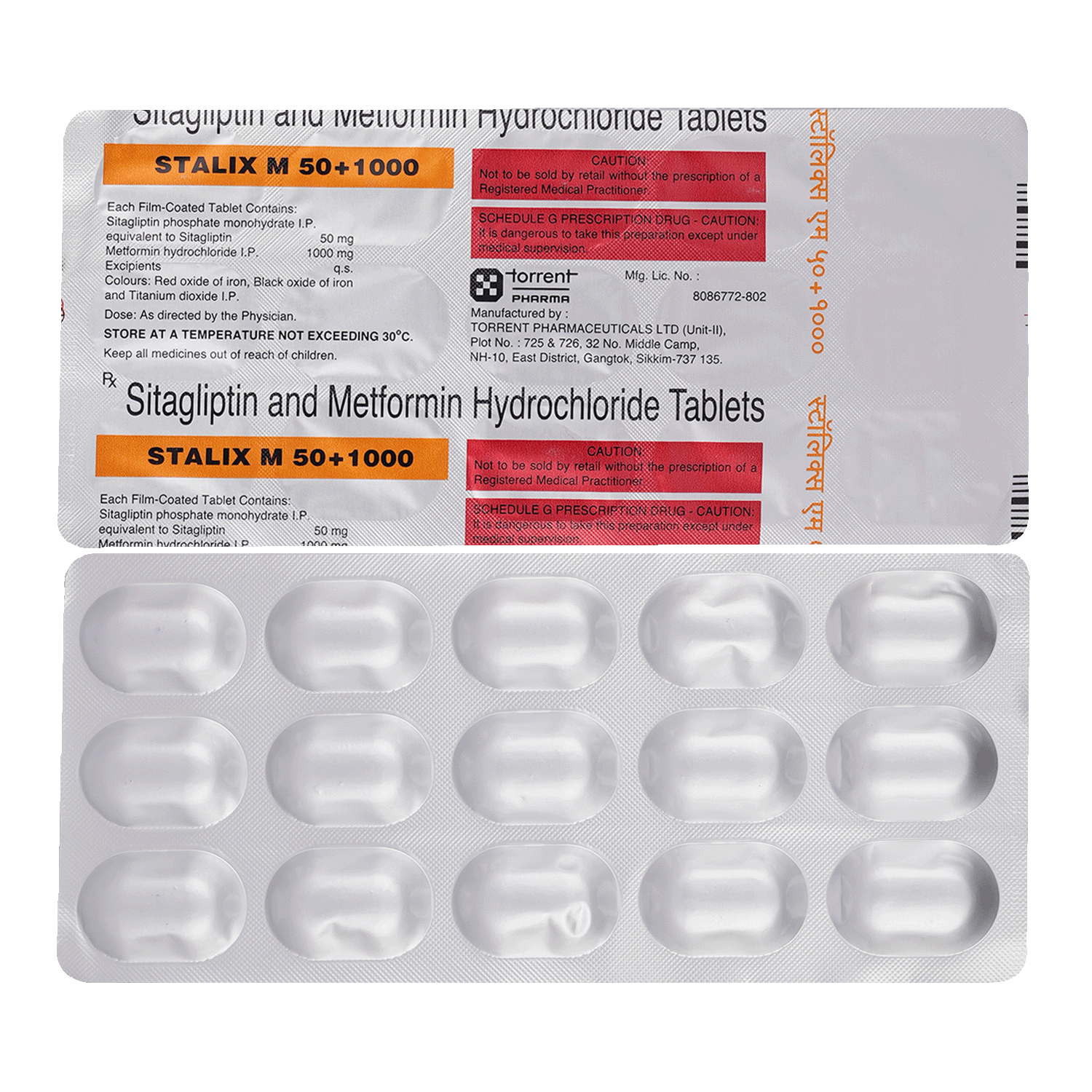 Stalix M 50+1000 Tablet