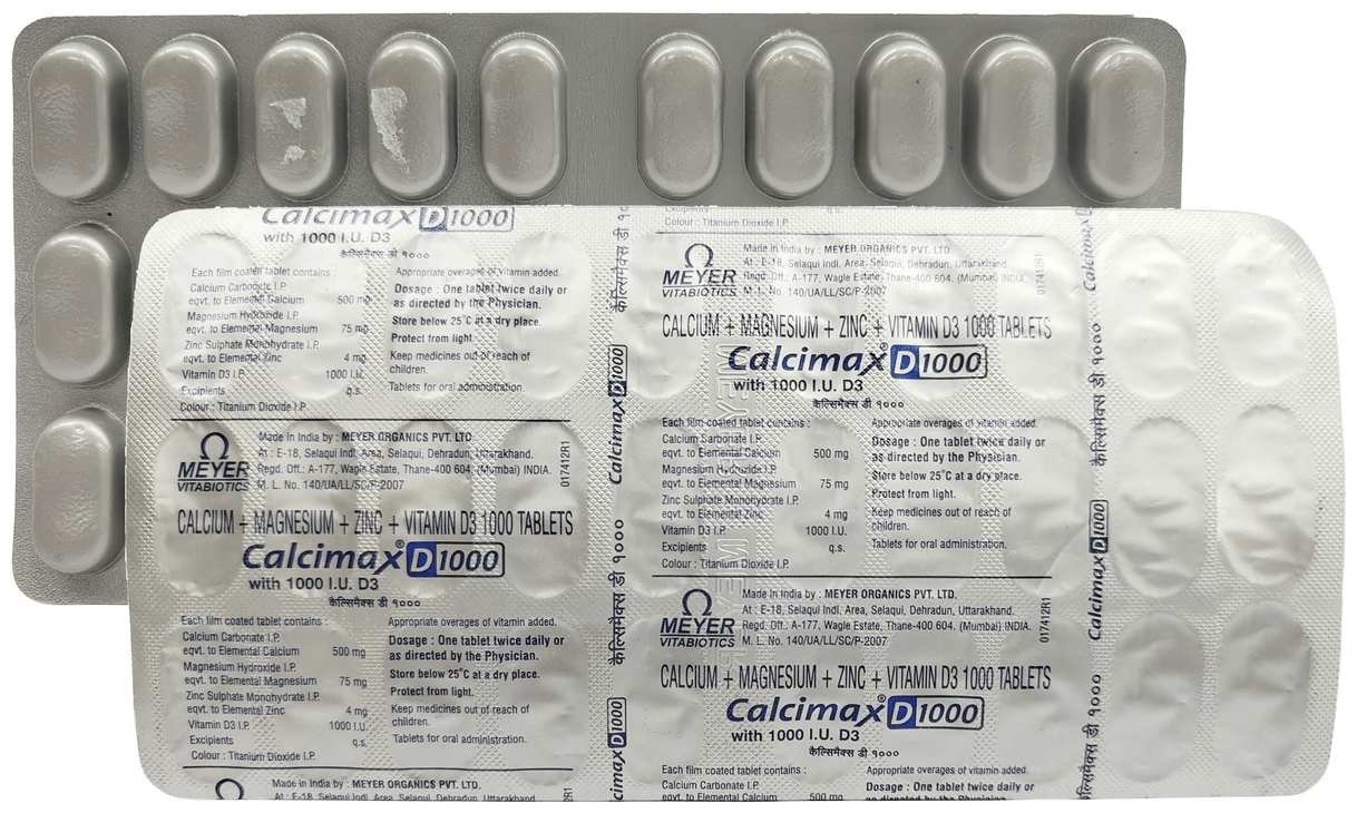 Calcimax D 1000 Tablet