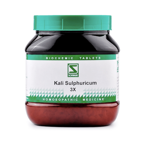 Dr Willmar Schwabe India Kali Sulphuricum Biochemic Tablet 3X - Image 1