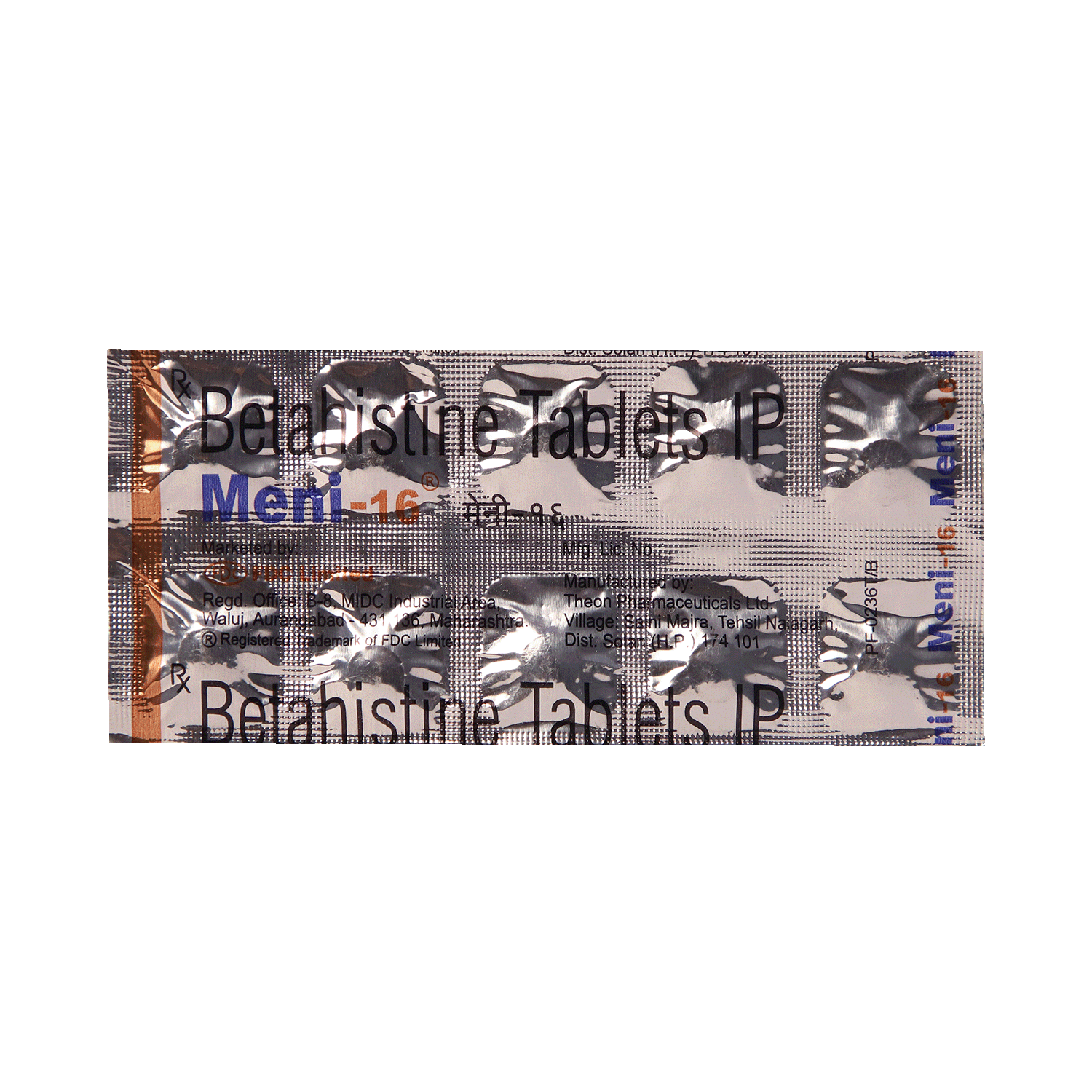 Meni 16mg Tablet - Image 2