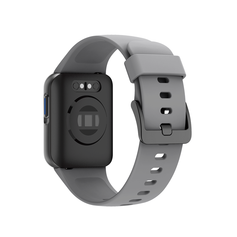 GOQii Smart Vital Lite with 3 Months Health & Personal Coaching Subscription HD Smart Watch Cloud Grey - Image 3