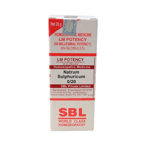 SBL Natrum Sulphuricum 0/20 LM