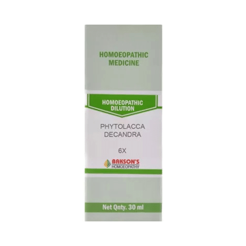 Bakson's Homeopathy Phytolacca Decandra Dilution 6X