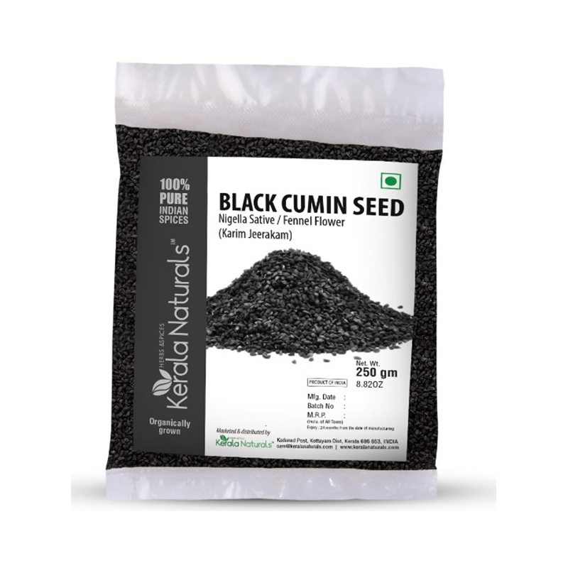 Kerala Naturals Black Cumin Seeds - Image 1
