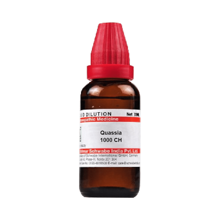 Dr Willmar Schwabe India Quassia Dilution 1000 CH