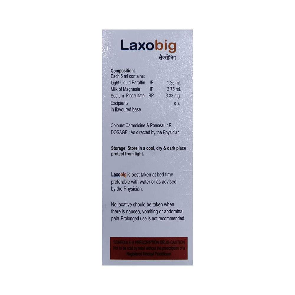 Laxobig Syrup Sugar Free - Image 2
