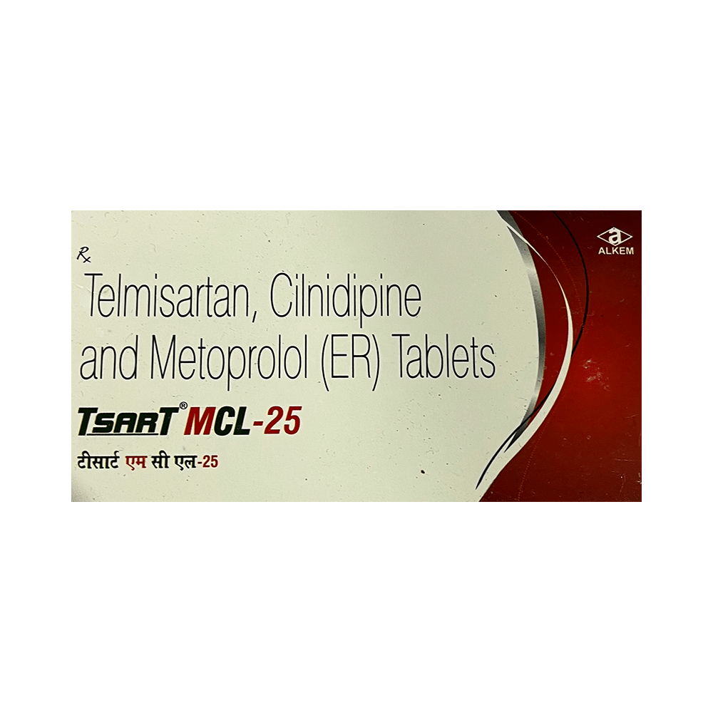 Tsart MCL 25 Tablet ER - Image 1
