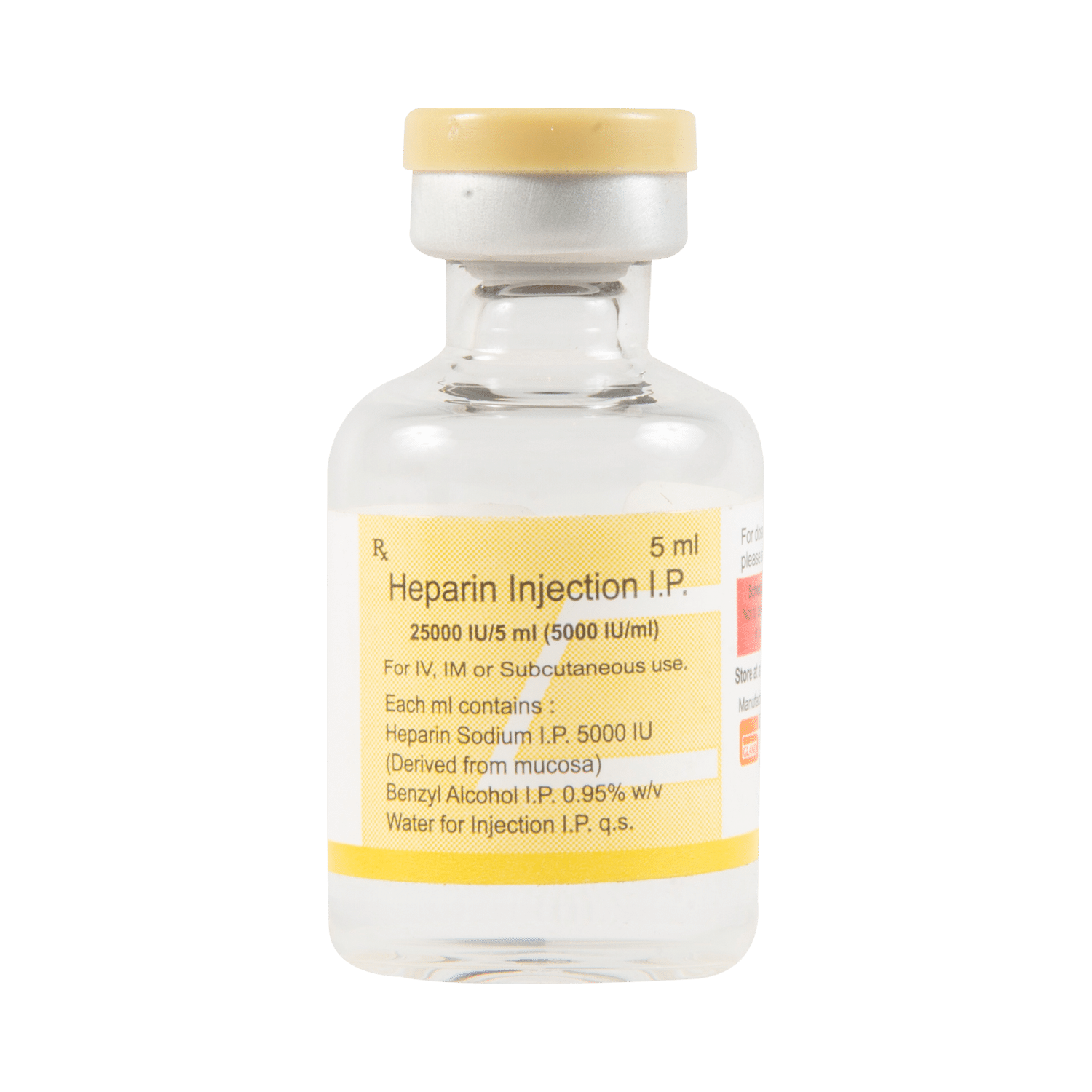Heparin 25000IU Injection - Image 1